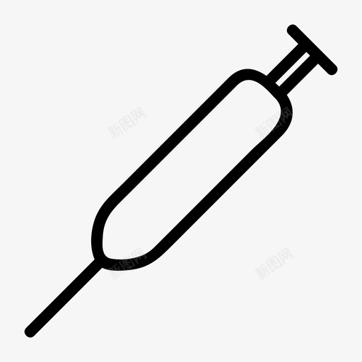注射护理医院图标svg_新图网 https://ixintu.com 医院 医院墨水 护理 治疗 注射 注射器
