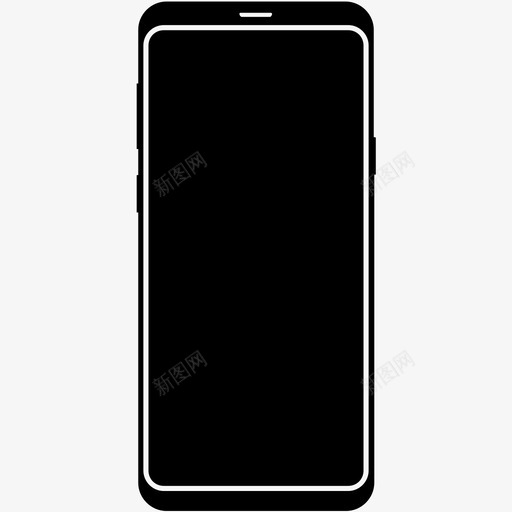 三星galaxys9手机三星s9图标svg_新图网 https://ixintu.com 三星galaxys9 三星s9 手机 智能手机