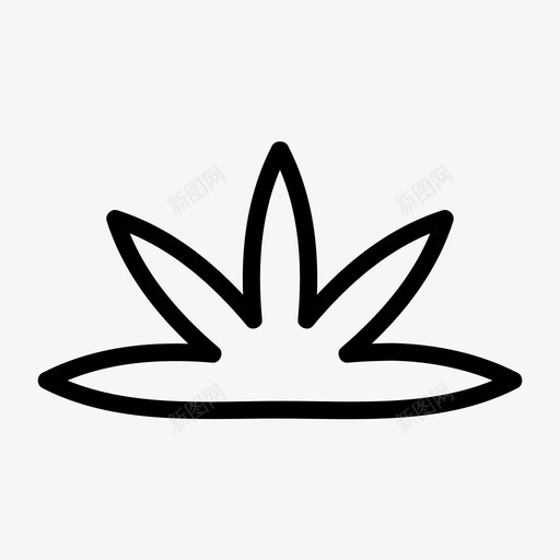 大麻犯罪毒品图标svg_新图网 https://ixintu.com 大麻 毒品 犯罪 犯罪墨水