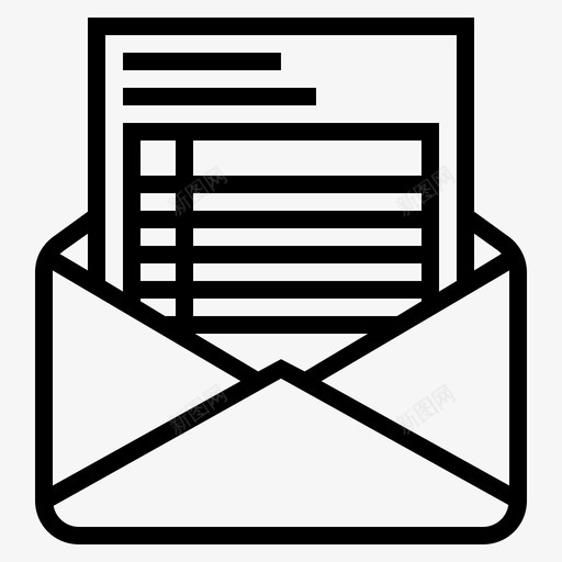 信函商务合同商务信函图标svg_新图网 https://ixintu.com 信函 公司信函 商务信函 商务合同 商务建议书