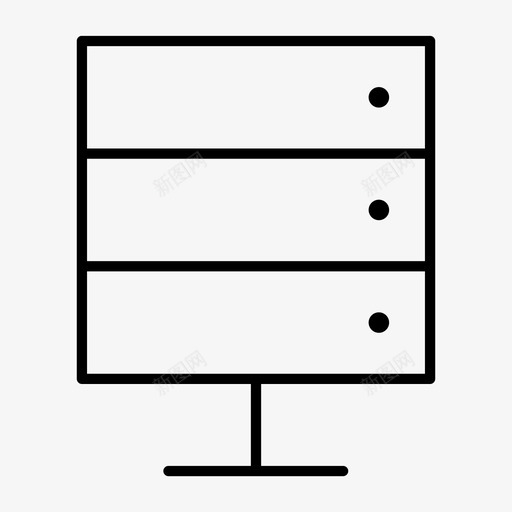 数据数据库磁盘图标svg_新图网 https://ixintu.com 存储 数据 数据库 服务器 混合1精简 磁盘