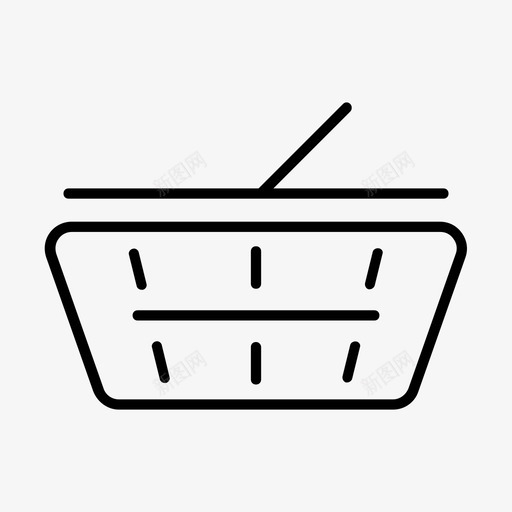 购物篮市场经营业务图标svg_新图网 https://ixintu.com 市场 经营业务 购物篮