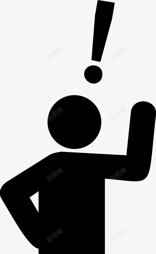 警告劝告生气图标svg_新图网 https://ixintu.com 劝告 生气 警告 责骂