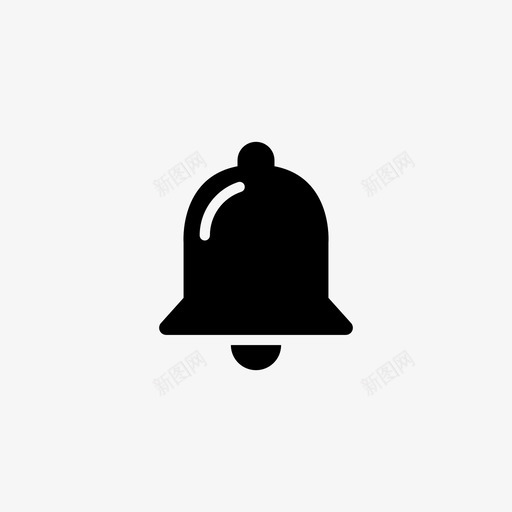 警铃警钟图标svg_新图网 https://ixintu.com 警钟 警铃