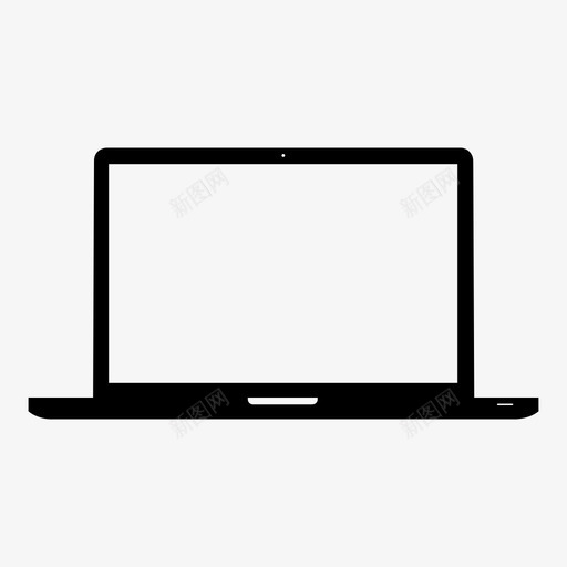 笔记本电脑苹果mac图标svg_新图网 https://ixintu.com mac macbook pro 电脑 笔记本电脑 苹果