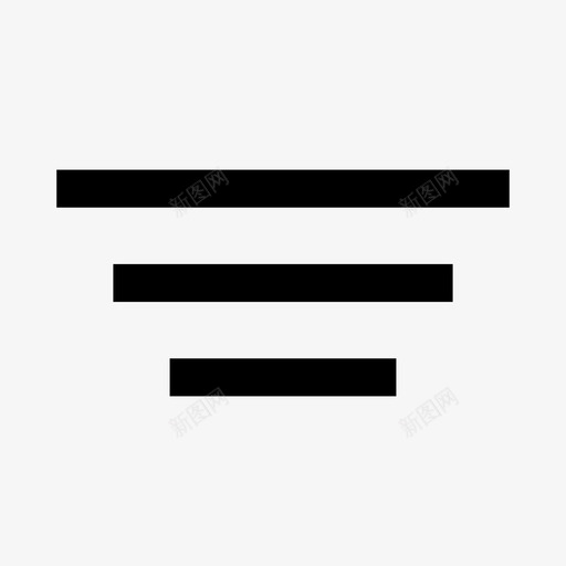菜单目录过滤器图标svg_新图网 https://ixintu.com 导航 界面2 目录 菜单 行 过滤器