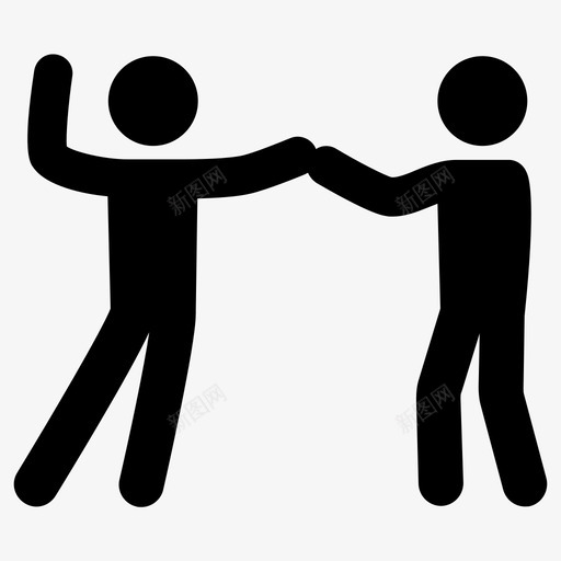 跳舞庆祝运动图标svg_新图网 https://ixintu.com 庆祝 跳舞 运动