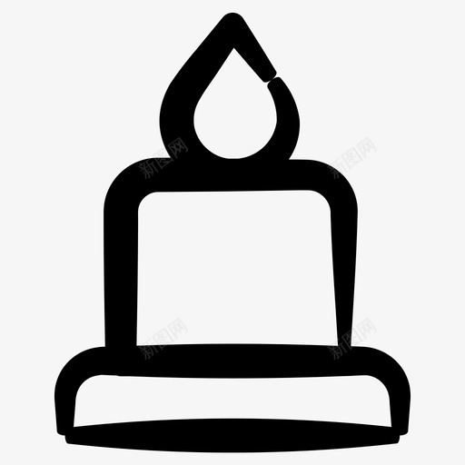 蜡烛烛光墨水精华卷3图标svg_新图网 https://ixintu.com 墨水精华卷3 烛光 蜡烛