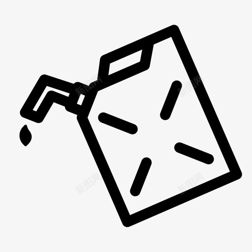 易拉罐罐燃料图标svg_新图网 https://ixintu.com 易拉罐 汽油 油 燃料 罐
