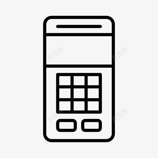 电子资金转账硬件购物图标svg_新图网 https://ixintu.com 电子资金转账 硬件 科技 购物