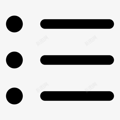 菜单目录列表图标svg_新图网 https://ixintu.com ui02用户 列表 列表项 目录 菜单