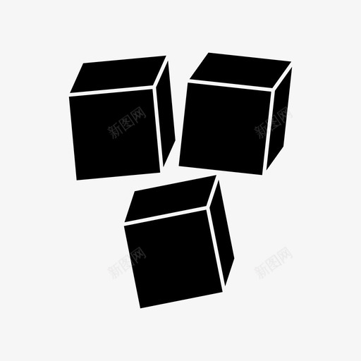 糖方糖食品图标svg_新图网 https://ixintu.com 方糖 方糖素描 甜味 糖 配料 食品