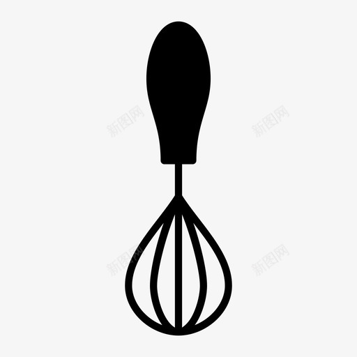打蛋器烘焙烹饪图标svg_新图网 https://ixintu.com 打蛋器 搅拌器 搅拌机 烘焙 烹饪 食物