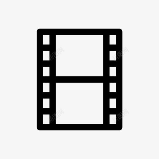 录影带电影带电影图标svg_新图网 https://ixintu.com 录影带 电影 电影带