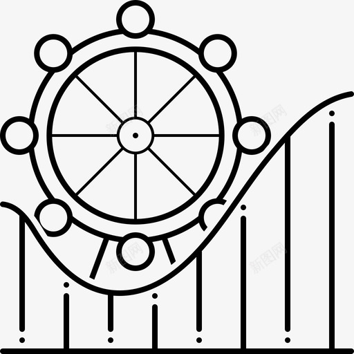 游乐园嘉年华刺激图标svg_新图网 https://ixintu.com 刺激 嘉年华 娱乐 游乐园