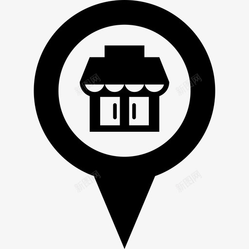 圆管脚存储地址圆管脚图标svg_新图网 https://ixintu.com 圆管脚 圆管脚存储 地图管脚 地址 管脚和标志