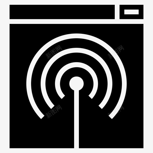 无线在线连接wifi图标svg_新图网 https://ixintu.com wifi wifi连接 在线连接 无线 无线互联网 无线配置