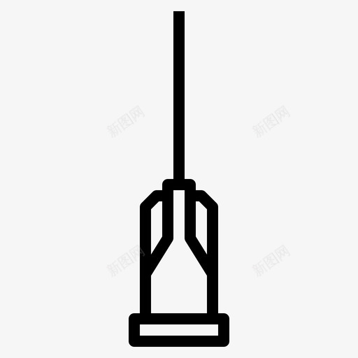 针剂一次性药品图标svg_新图网 https://ixintu.com 一次性 一次性产品 注射器 药品 针剂