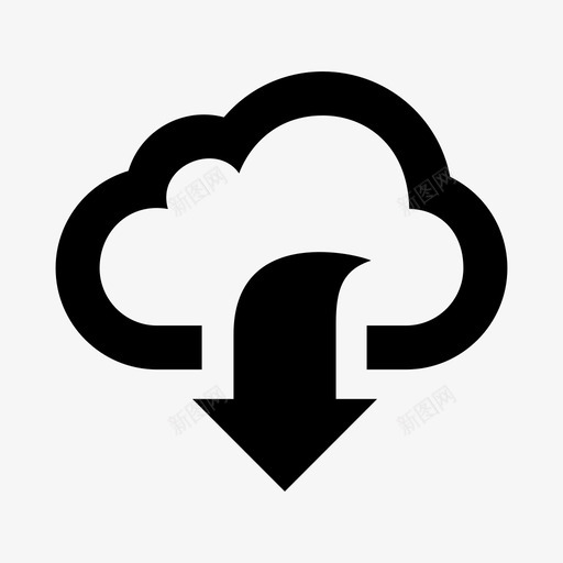 iconmonstr-download-13-iconsvg_新图网 https://ixintu.com iconmonstr-download-13-icon