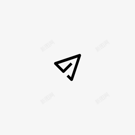 发送飞机转发图标svg_新图网 https://ixintu.com goracio照片服务 传送 信息 发送 转发 飞机