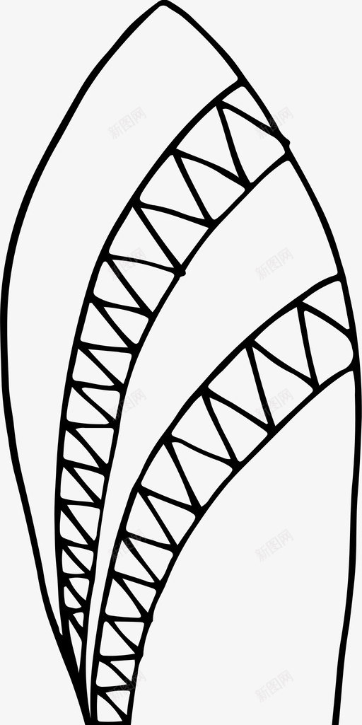 冲浪板海滩假日图标svg_新图网 https://ixintu.com 假日 冲浪板 夏天 大海 海滩