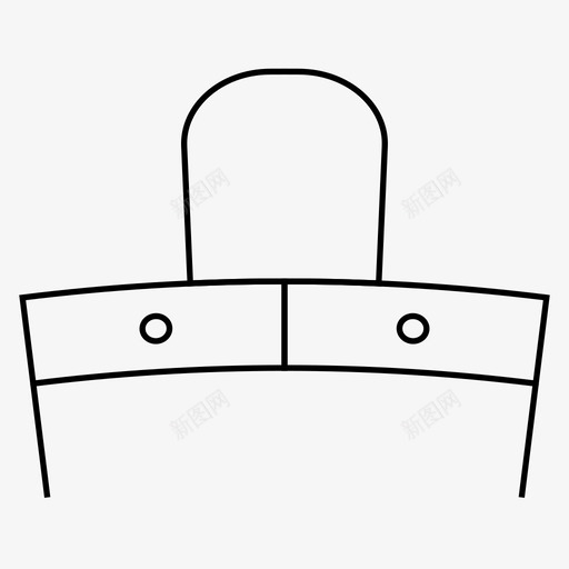 桌子家具家图标svg_新图网 https://ixintu.com 室内 室内家具 家 家具 木制 桌子