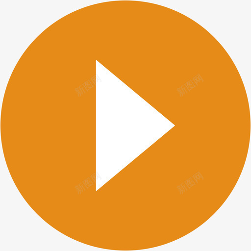 圆三角2svg_新图网 https://ixintu.com 圆三角2 填充 扁平 简约 单色