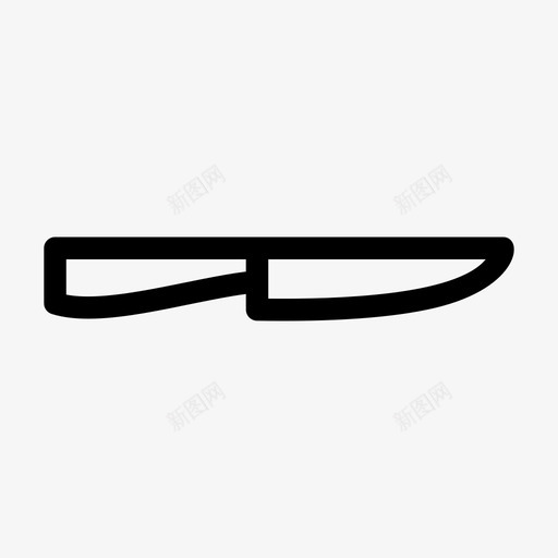 刺刀刀锋厨师图标svg_新图网 https://ixintu.com 刀 刀锋 刺刀 厨师 标签