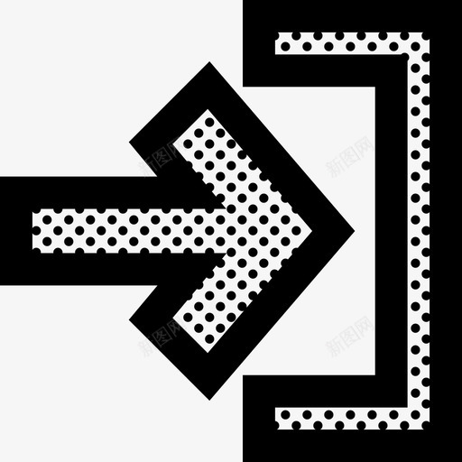 登录帐户输入图标svg_新图网 https://ixintu.com 帐户 登录 粗体虚线 输入