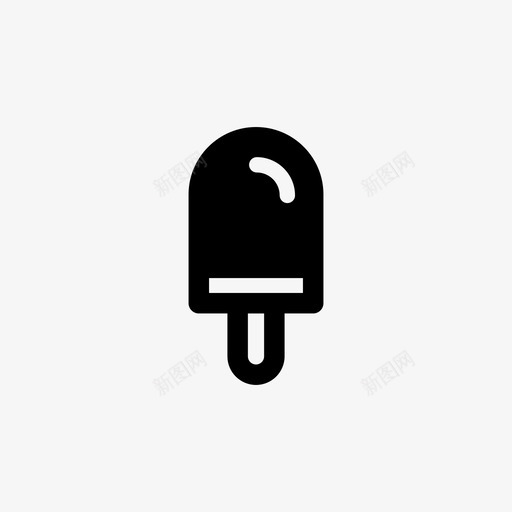 冰棒巧克力美味图标svg_新图网 https://ixintu.com 冰棒 巧克力 波普冰 美味 融化 食品饮料