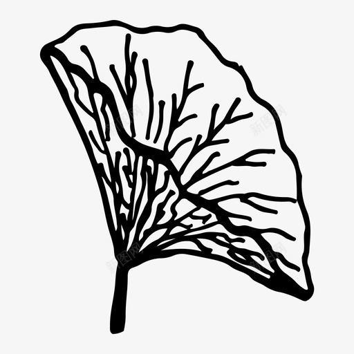 牛蒡自然植物图标svg_新图网 https://ixintu.com 植物 牛蒡 素描 自然