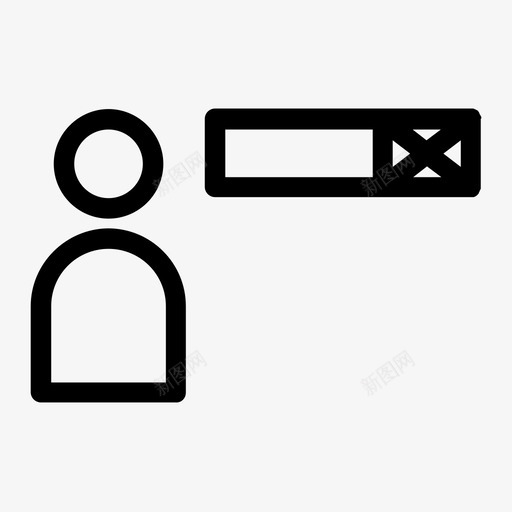 人员统计数据分析图标svg_新图网 https://ixintu.com 人员 数据分析 统计