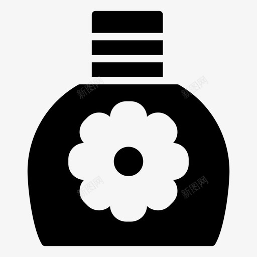 香水庆祝喷雾图标svg_新图网 https://ixintu.com 喷雾 庆祝 新年图标第一卷 香水