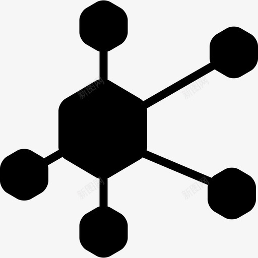 网络通信社会图标svg_新图网 https://ixintu.com 社会 结构 网络 通信
