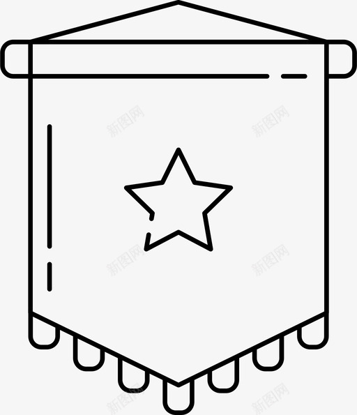 队旗足球体育图标svg_新图网 https://ixintu.com 世界杯 体育 足球 足球装备轮廓图标 队旗