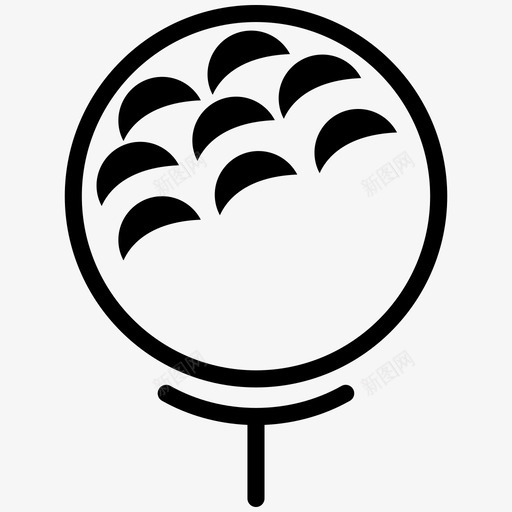 高尔夫球座系列图标svg_新图网 https://ixintu.com 高尔夫球座系列