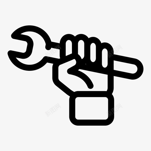 服务业务客户图标svg_新图网 https://ixintu.com 业务 客户 帮助 技术 支持 施工 服务
