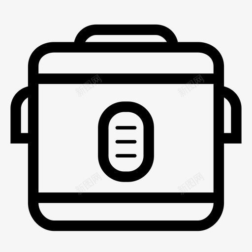 电饭锅svg_新图网 https://ixintu.com 电饭锅