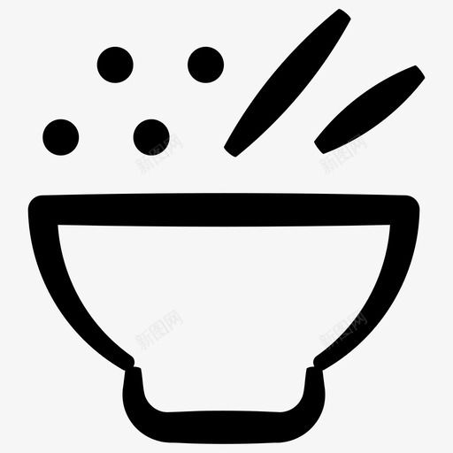 食品中餐餐饮服务图标svg_新图网 https://ixintu.com 中餐 墨水必需品第三卷 食品 餐饮服务