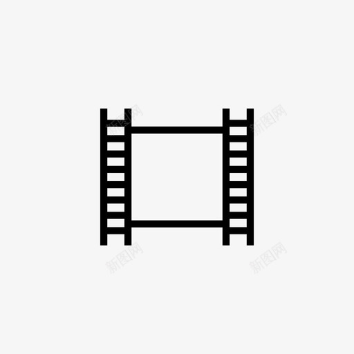 胶片胶片带介质图标svg_新图网 https://ixintu.com 介质 胶片 胶片带