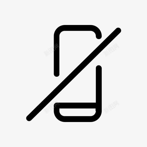 离线呼叫通信图标svg_新图网 https://ixintu.com 呼叫 拒绝 接口 离线 网络 网络通信 通信