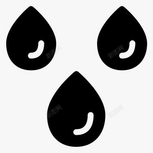 血滴滴医院图标svg_新图网 https://ixintu.com 医学 医学雕文 医院 滴 血滴