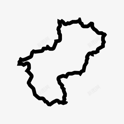 法国地区地图法国卢瓦尔图标svg_新图网 https://ixintu.com 卢瓦尔 法国 法国地区地图