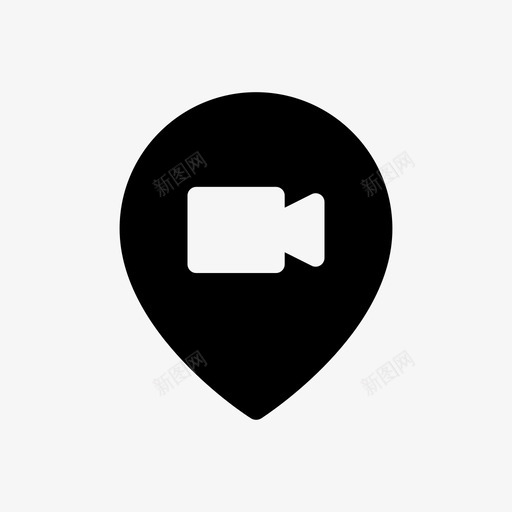 别针地图别针电影院图标svg_新图网 https://ixintu.com 别针 地图别针 电影院