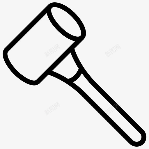 固定锤建筑施工图标svg_新图网 https://ixintu.com 固定锤 工作 建筑 收藏16 施工