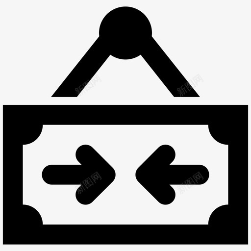 开店关门招牌图标svg_新图网 https://ixintu.com 关门 开店 招牌 购物电子商务