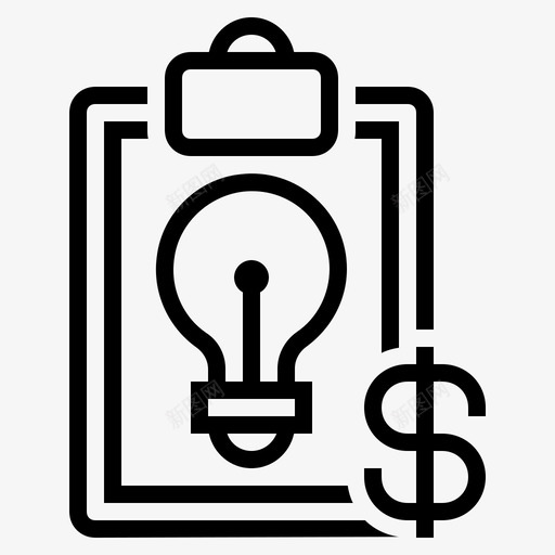 营销理念广告创意广告策略图标svg_新图网 https://ixintu.com 剪贴板 商业理念 广告创意 广告策略 营销理念 营销策略
