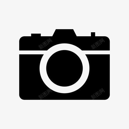 照相机图像现代图标svg_新图网 https://ixintu.com 图像 摄影师 照相机 现代