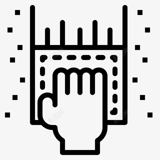 刮水器清洁剂图标svg_新图网 https://ixintu.com 刮水器 清洁剂