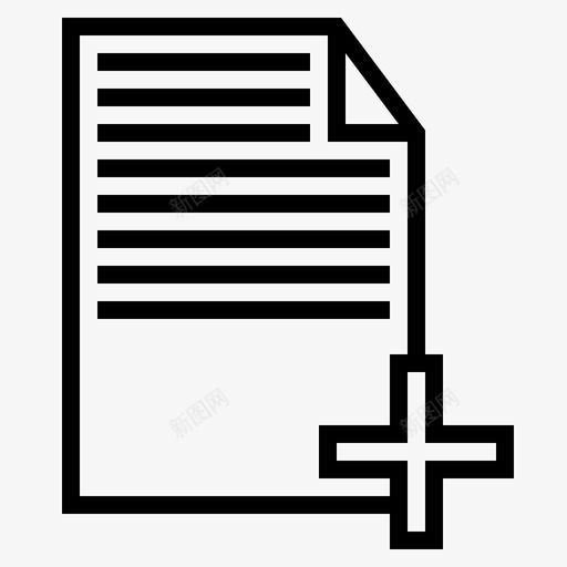 新文档新文章新博客文章图标svg_新图网 https://ixintu.com 新博客文章 新文件 新文档 新文章